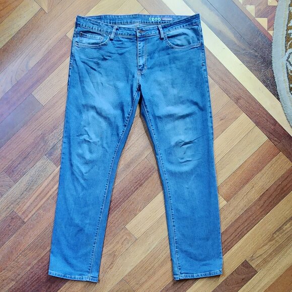 Izod Other - IZOD Comfort Stretch Medium Wash Straight Leg Jeans Size 38